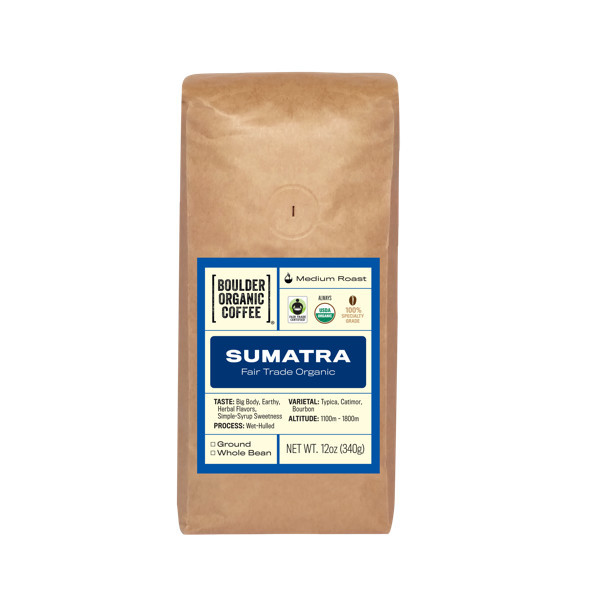 Sumatra, Fair Trade & Organic 2